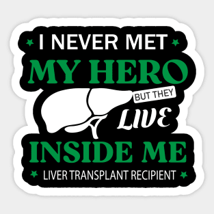 Liver Transplant Sticker